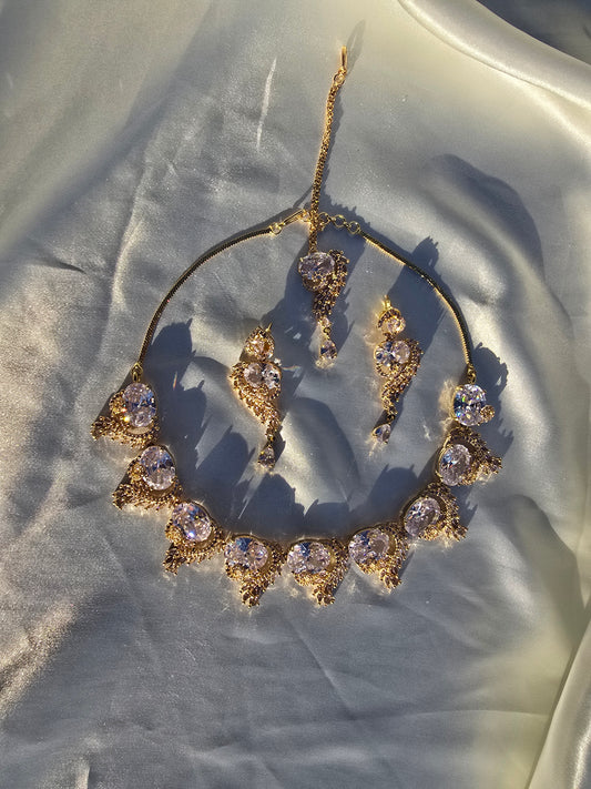 Crystal and Gold Dream set