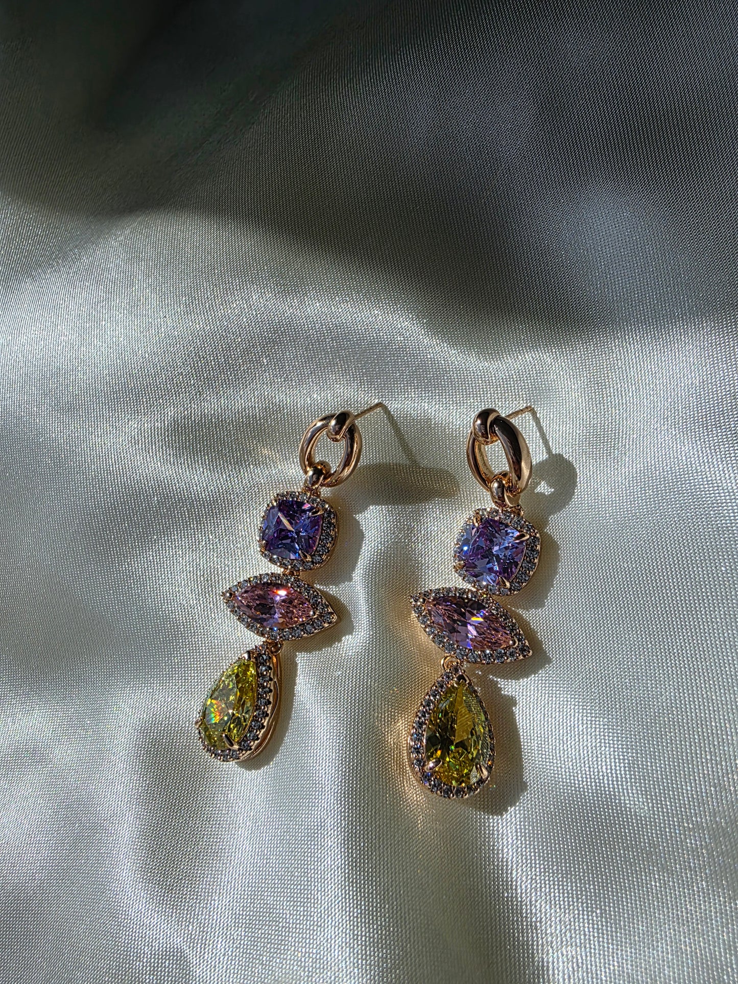 Aurora Prism Drop Earrings
