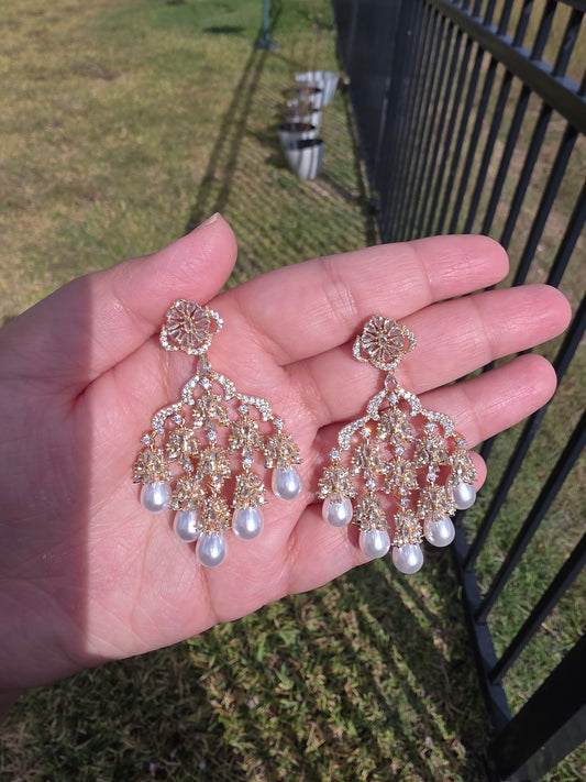Pearl Drop Earrings