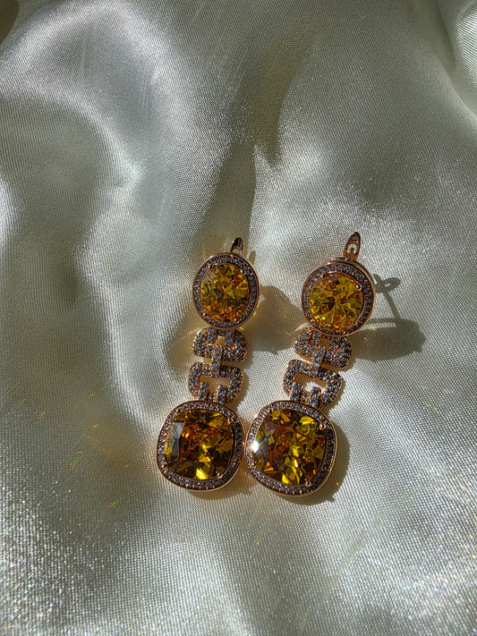 Golden Noor Drop Earrings